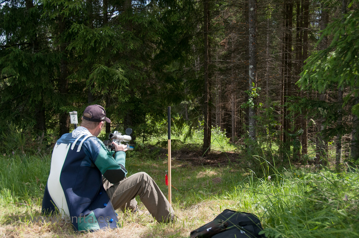 Kaidu Jalakas, Steyr LG 110 Field Target, March-X Tactical 8-80x56